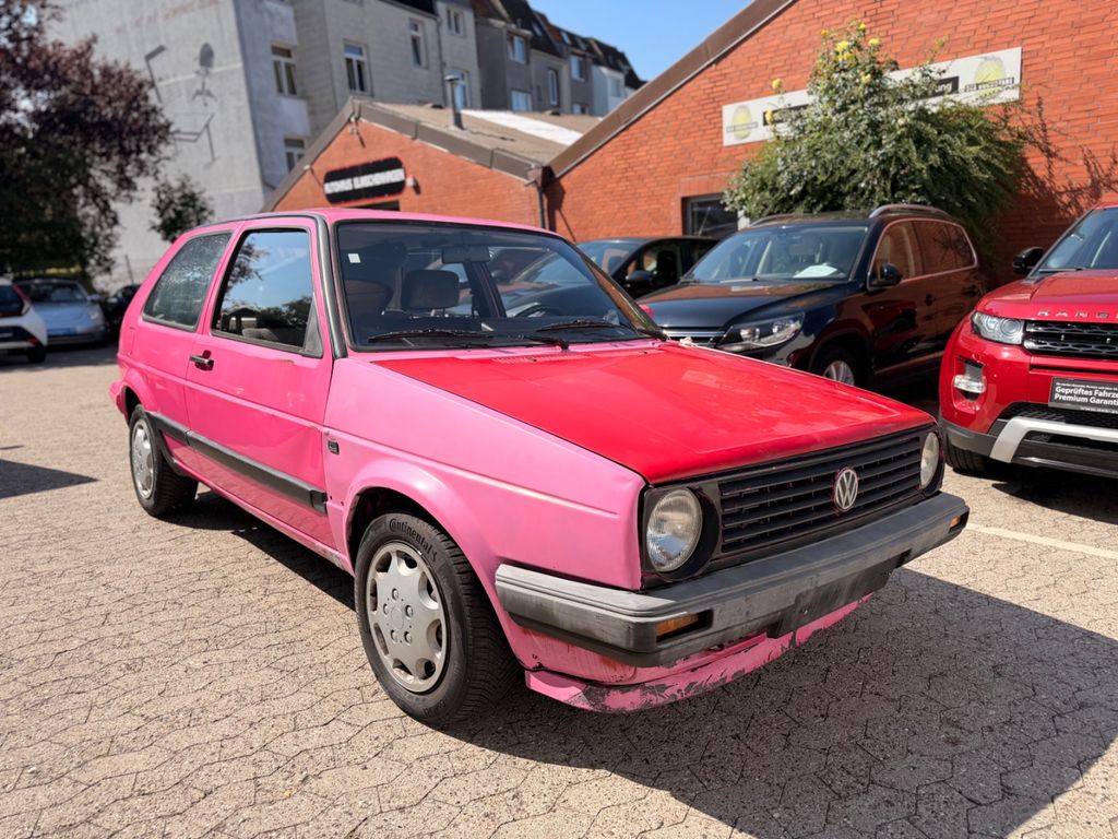 Volkswagen Golf 2 Magenta Rot Lkwzulassung Automatik AHK