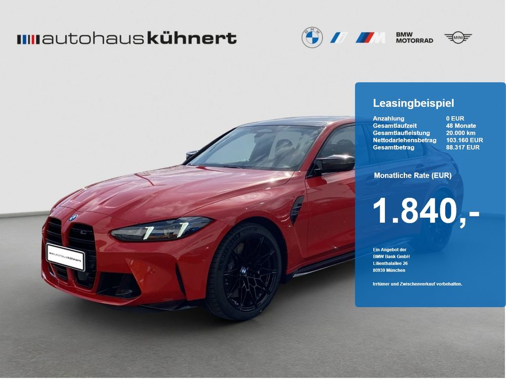 BMW M3 Lim Competition M xDrive Adapt. Fahrwerk