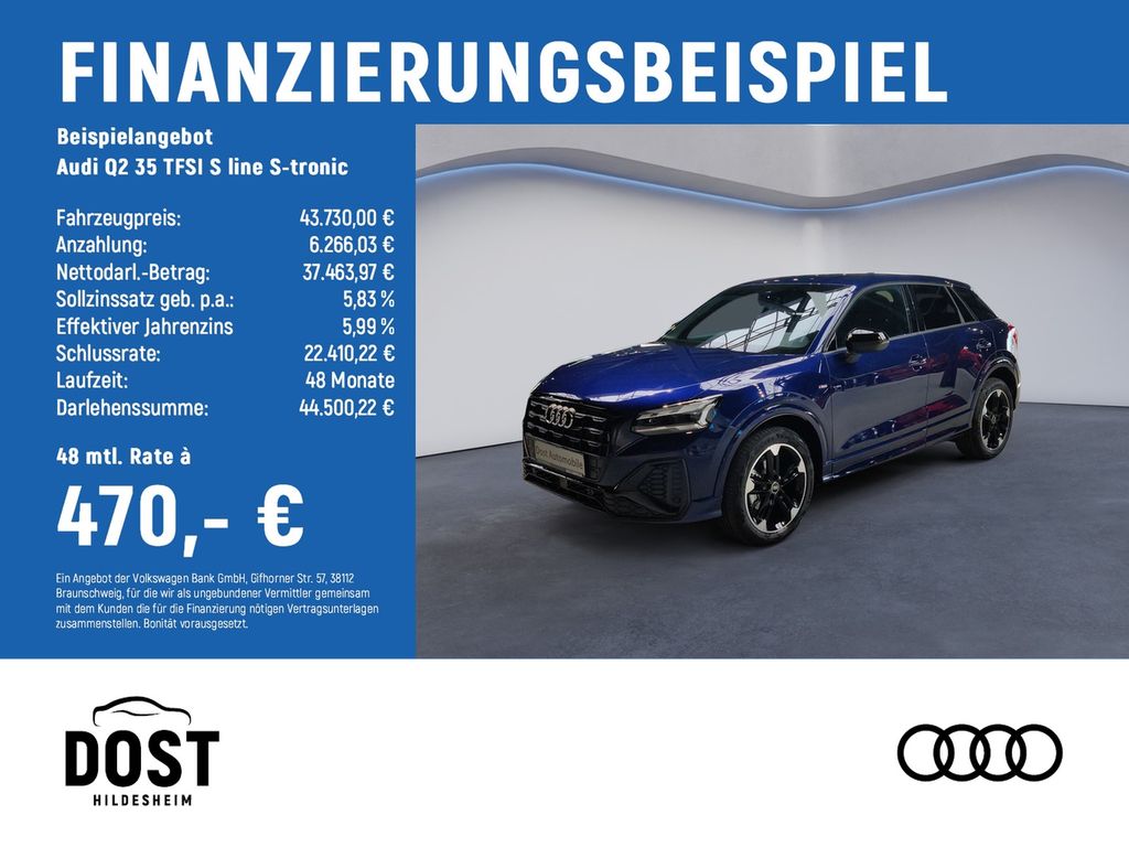 Bild des Angebotes Audi Q2 35 TFSI S line S-tronic NAVI+SHZ+LED