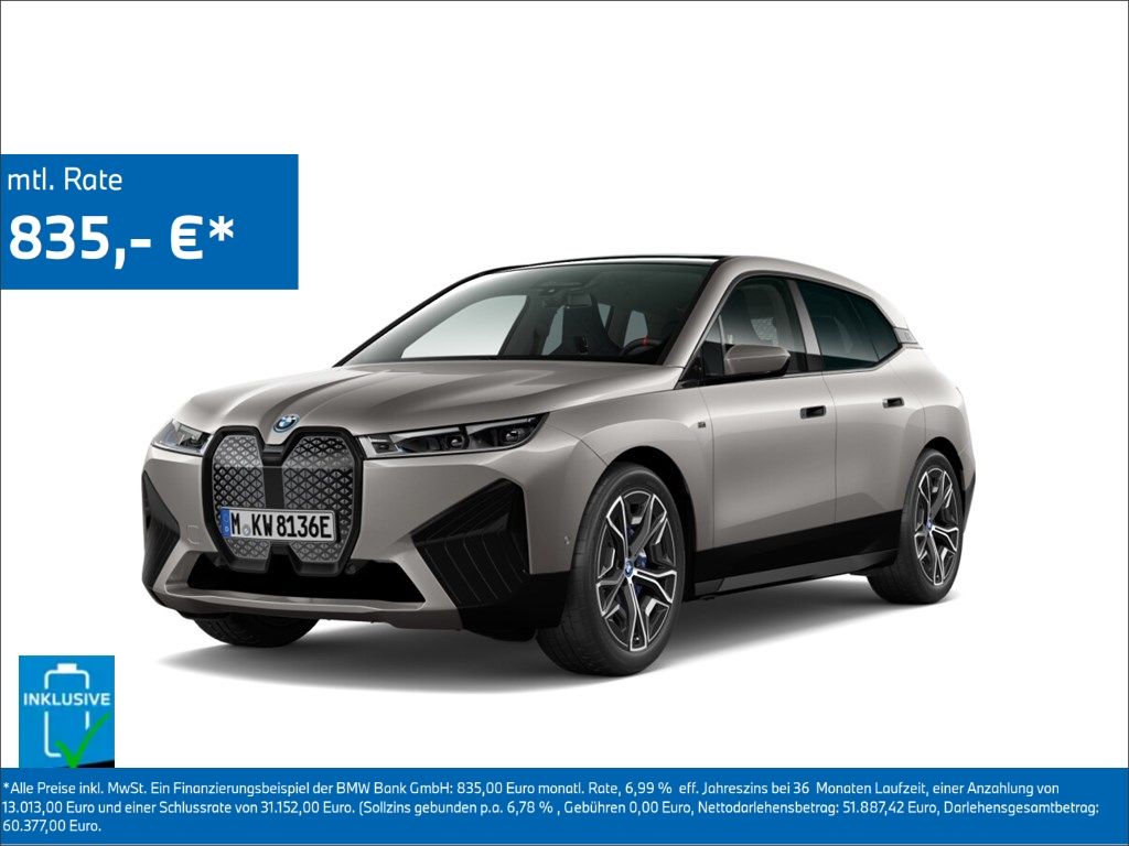 Bild des Angebotes BMW iX M60/AHK/Pano/Navigation/Bowers&Wilkins/DAB