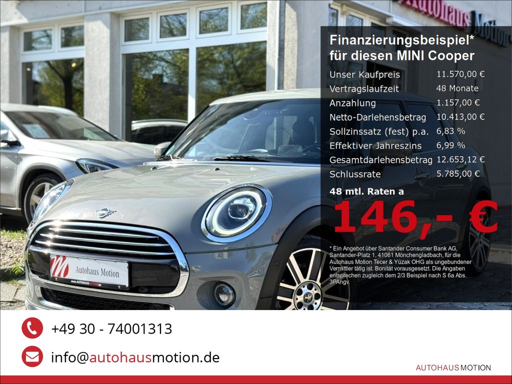 Bild des Angebotes MINI Cooper NAVI HEADUP LEDER ACC LED KEYLESSGO SPORT
