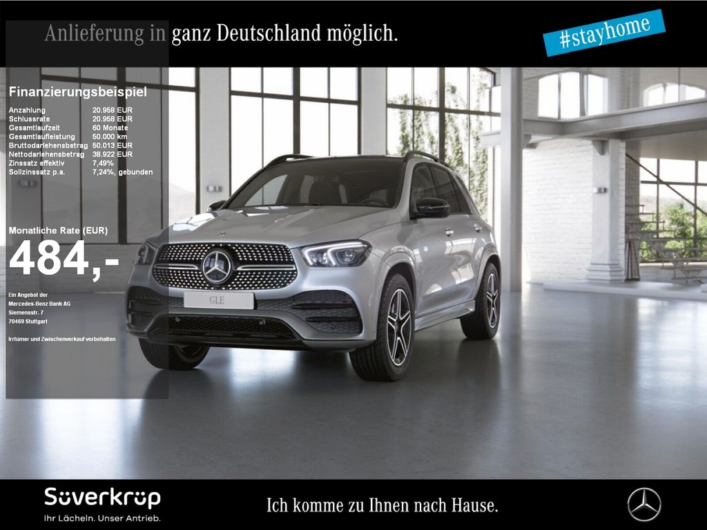 Bild des Angebotes Mercedes-Benz GLE 400 d 4M AMG BURM NIGHT WIDE 360 AHK DISTR