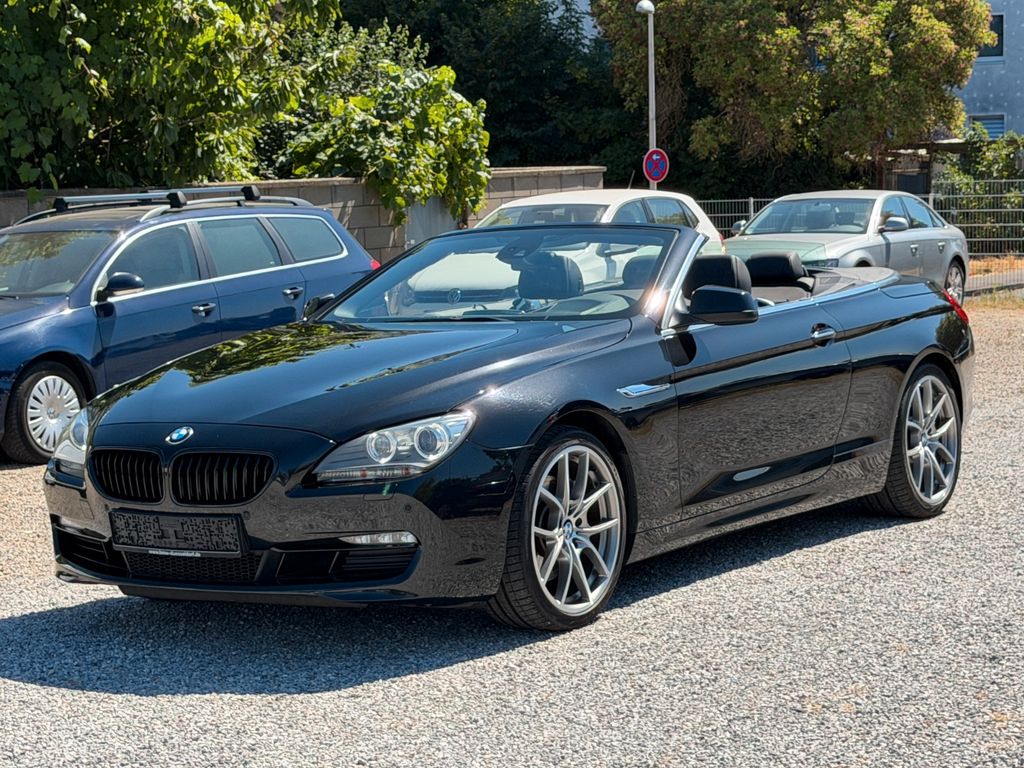 Bild des Angebotes BMW 640i Cabrio XENON+HUD+LEDER+SOFT CLOSE+KAMERA
