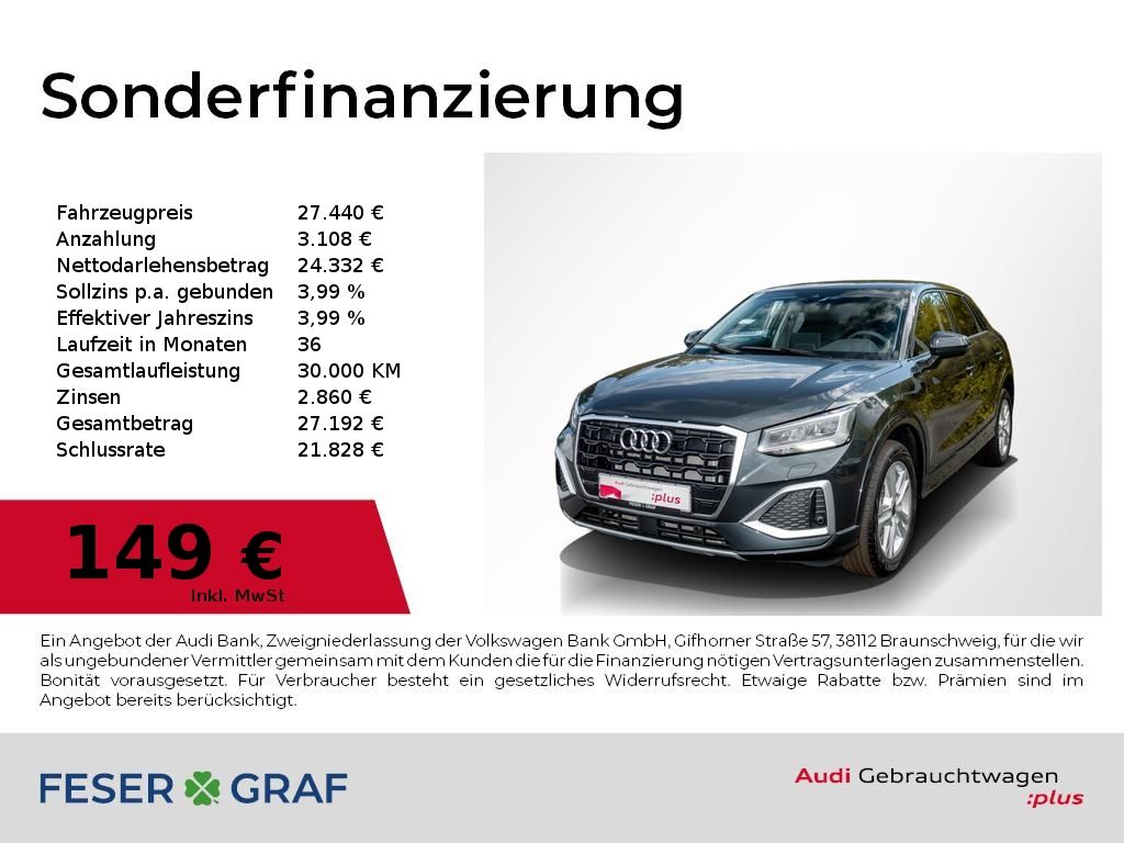 Bild des Angebotes Audi Q2 35TFSI S tronic adv./LED/RFK/AHK/Navi+/SHZ