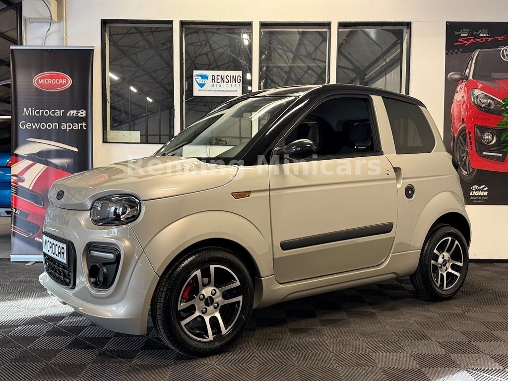 Bild des Angebotes Microcar M.Go Beige 2021 KLIMA Mopedauto 8 PS Minicar 45