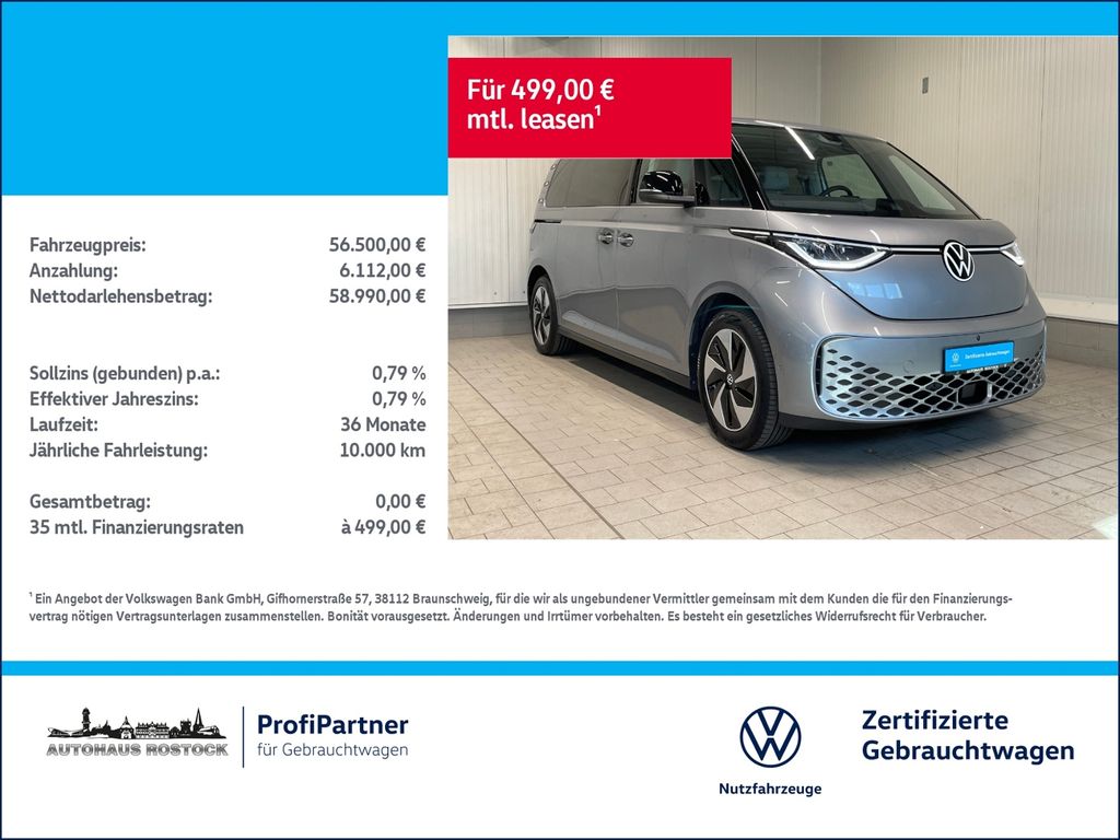 Bild des Angebotes Volkswagen ID.Buzz Goal LR 86 kWh ACC 360°KAM NAVI