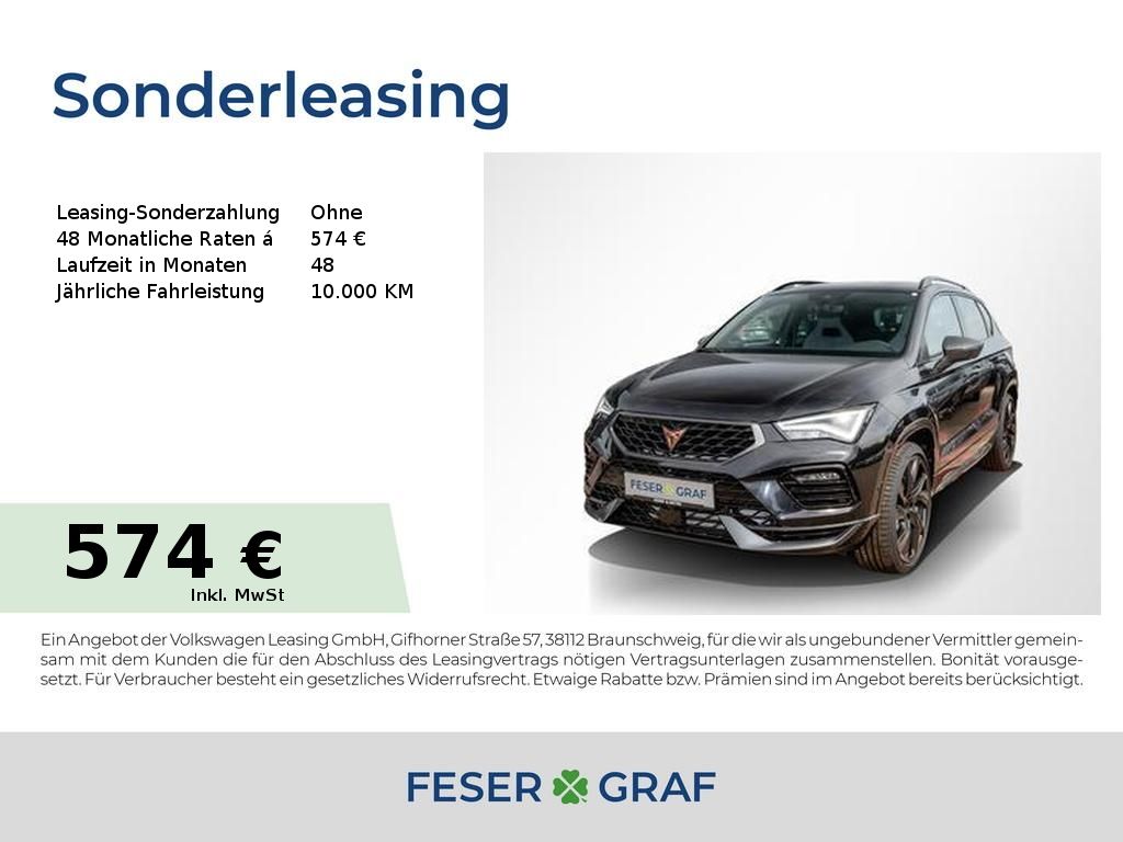 Bild des Angebotes Cupra Ateca VZ Tribe Edition 2.0TSI DSG 4Drive AHK/LED