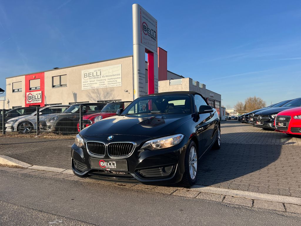 BMW 218i Cabrio PDC Navi FINANZIERUNG