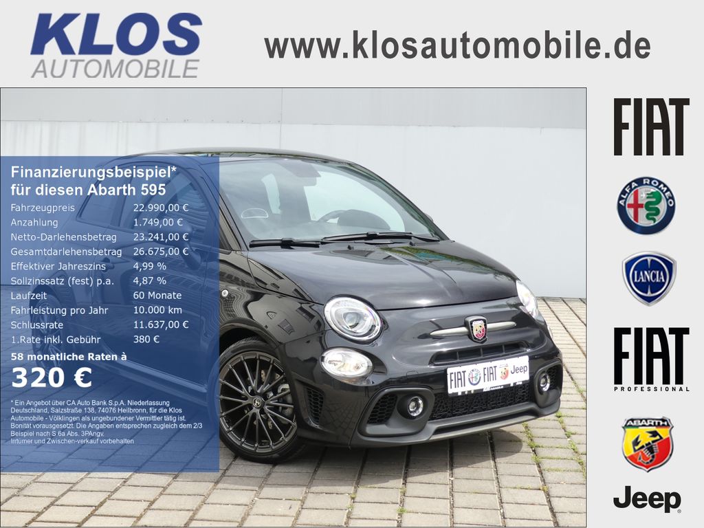 Bild des Angebotes Abarth 595 1.4 T-JET 165 PS MT TURISMO PDC APPLE CARPLA