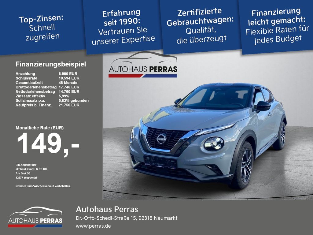 Bild des Angebotes Nissan JUKE 1.0 DIG-T 7DCT N-CONNECTA Winter II 2 Farbe