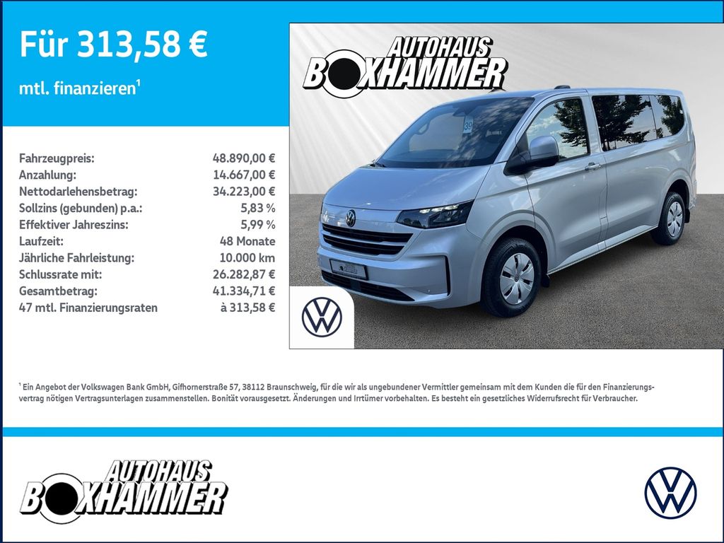 Bild des Angebotes Volkswagen T7 Transporter  2,0 TDI Automatik Kombi  9 SITZE
