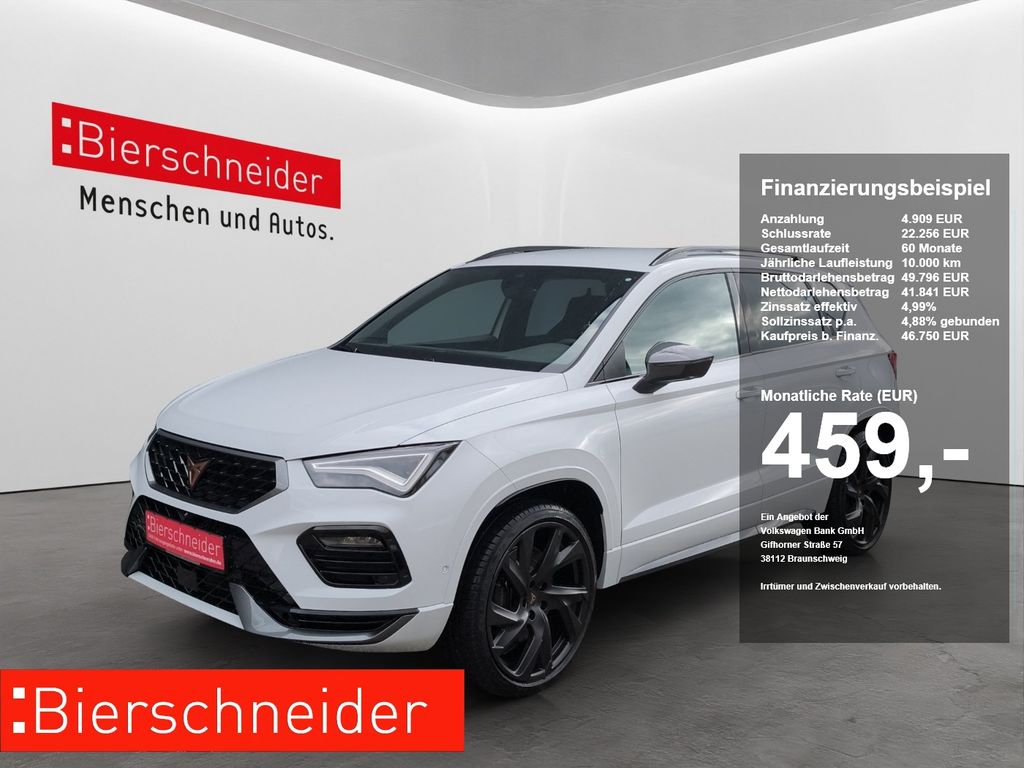Cupra Ateca 2.0 TSI DSG 4Drive VZ AHK+20+AREA-VIEW+LED