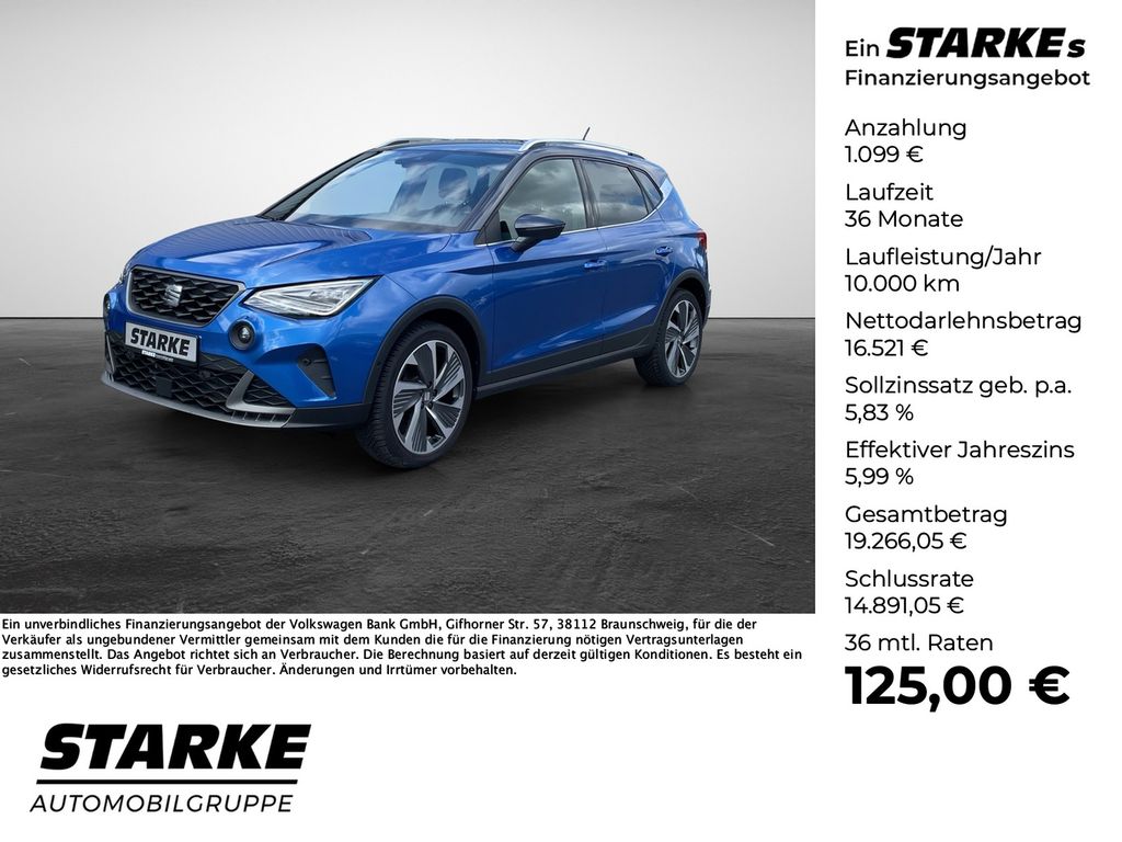 Bild des Angebotes Seat Arona FR 1.0 TSI 6-Gang Navi LED Kamera PDC LM