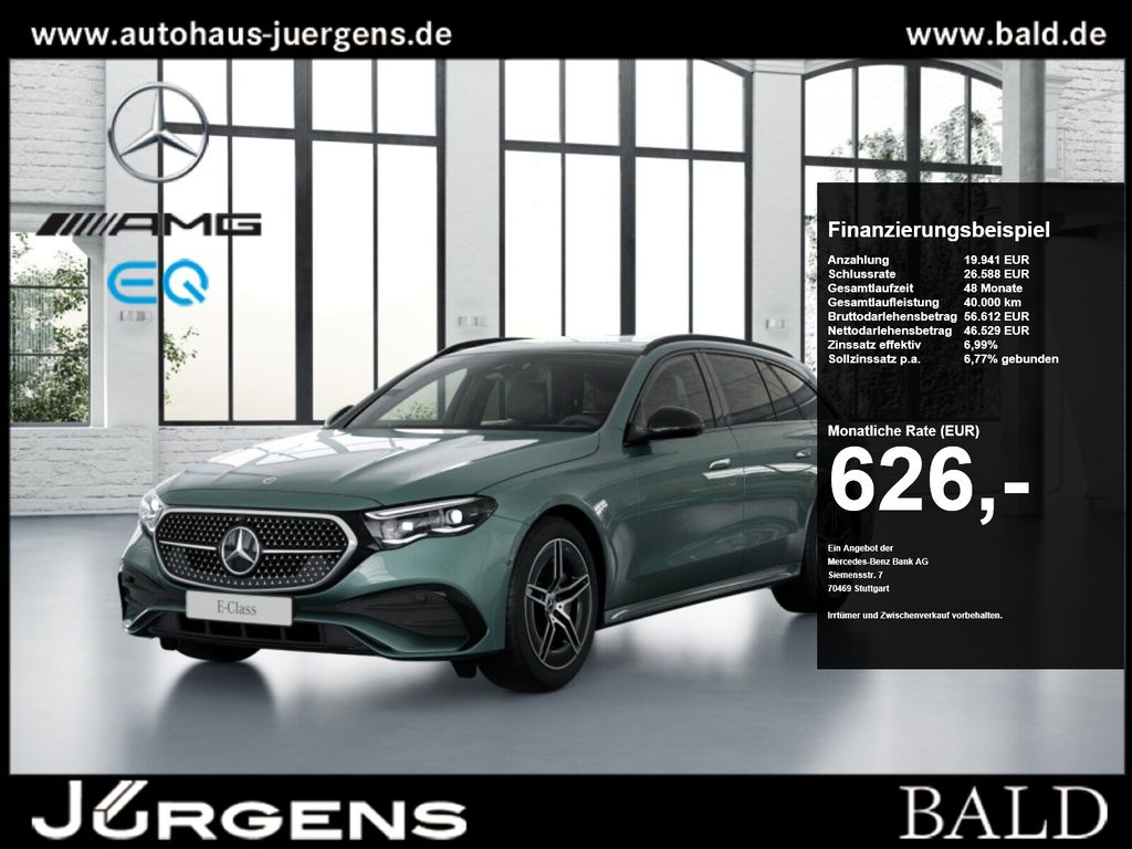 Bild des Angebotes Mercedes-Benz E 450 d 4MATIC T-Modell AMG+Pano+AHK+Leder+Night