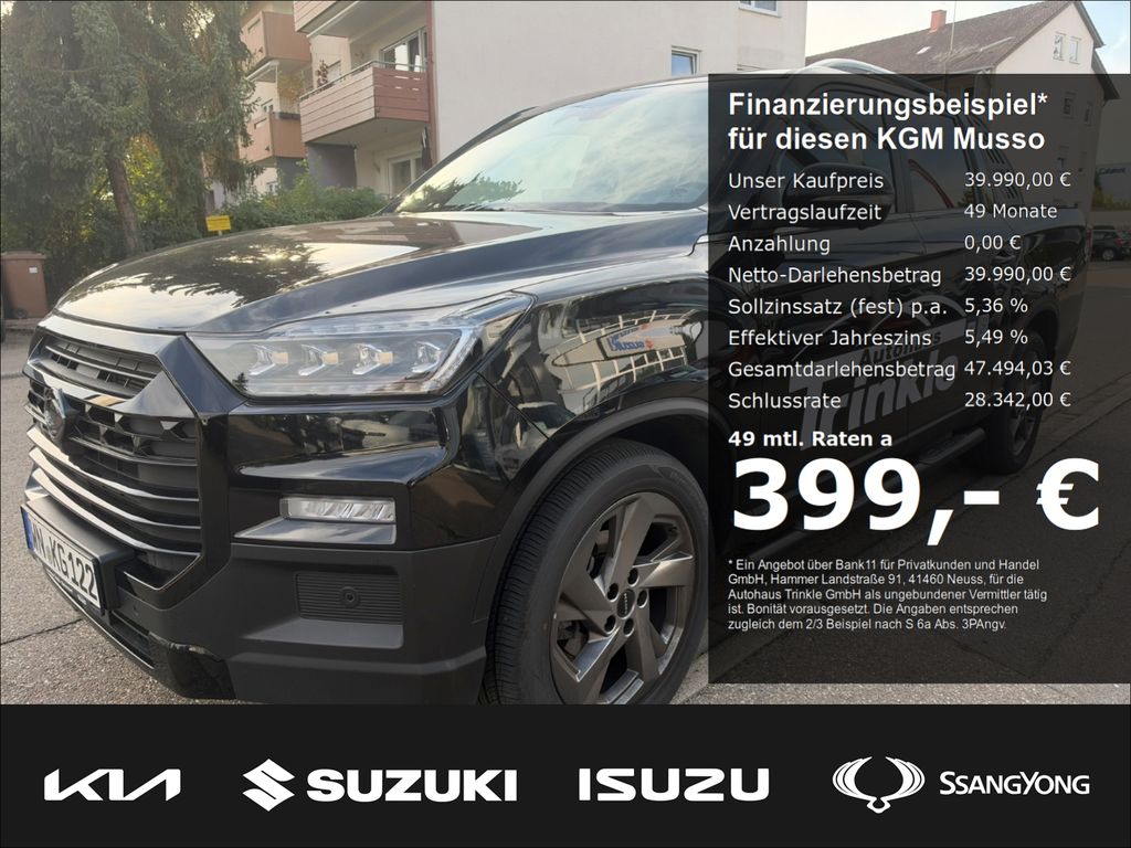 Bild des Angebotes KGM Musso Grand 2.2 e-XDi 148 kW AWD Black ''SoMo KH