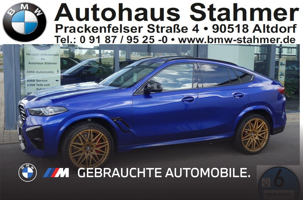 BMW X6 M Competition  M Drivers P. HK HiFi DAB LED