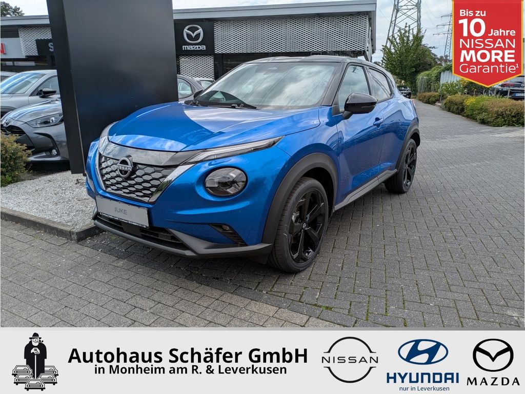 Bild des Angebotes Nissan Juke TEKNA 1.6 Hybrid 143PS 4AMT 2-Farben Bose B