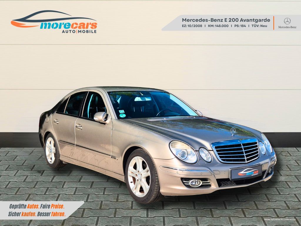 Bild des Angebotes Mercedes-Benz E 200 Kompressor Avantgarde Autom. Teilleder AHK