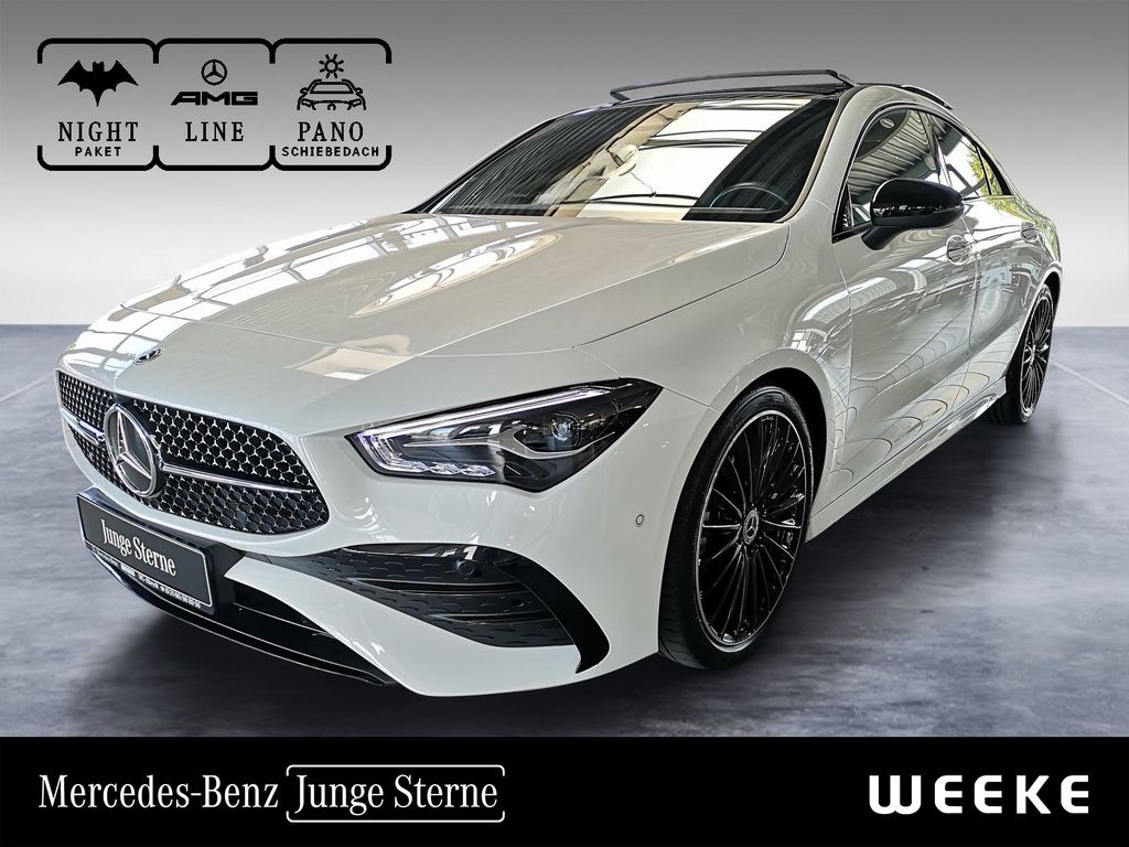 Bild des Angebotes Mercedes-Benz CLA 180 Coupé AMG Line+NIGHT-PAKET PANORAMA-SD+1