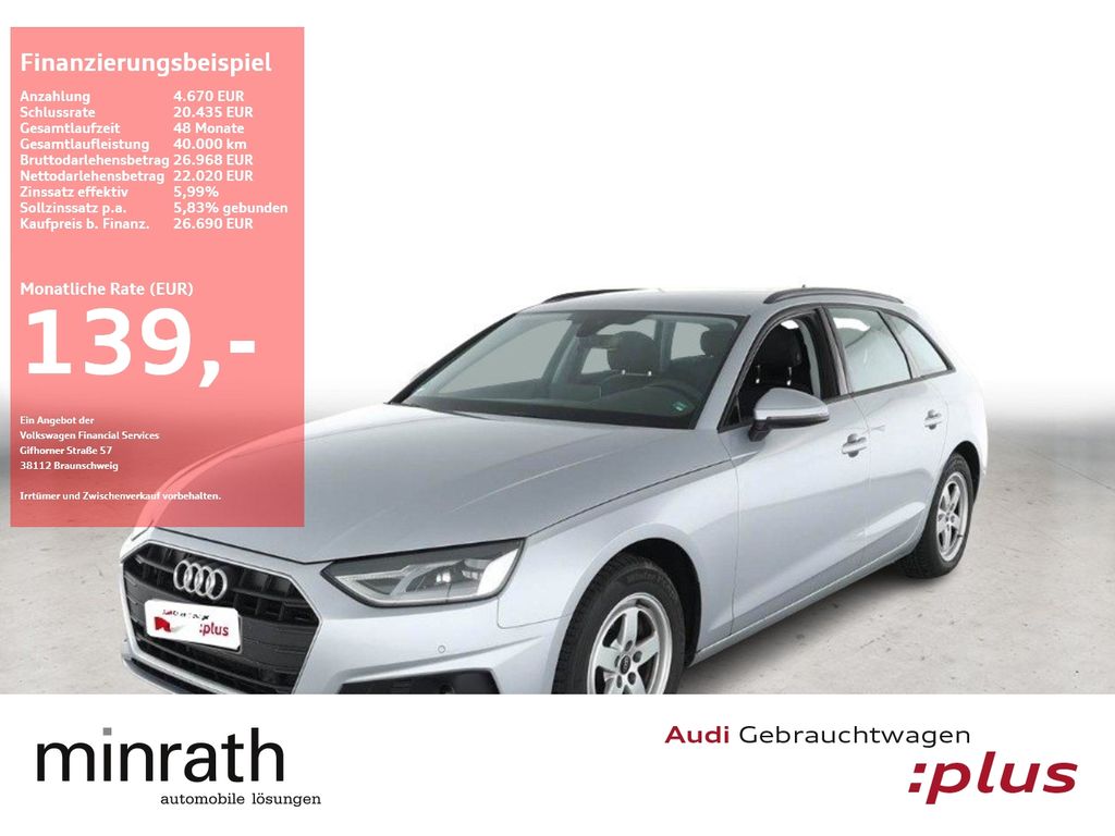 Bild des Angebotes Audi A4 Avant 30 TDI APP+DAB+AHK+ACC+LED+NAVI+PDC