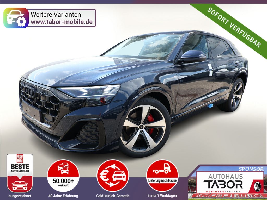 Bild des Angebotes Audi Q8 2xS line AssistenzP+ 22Z Laser Pano UVP-33%*