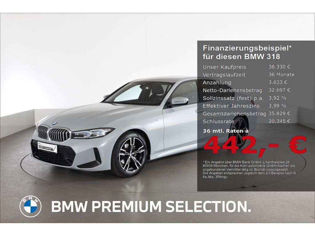 Bild des Angebotes BMW 318 d Limousine M Sport Comfort Paket Adaptiver