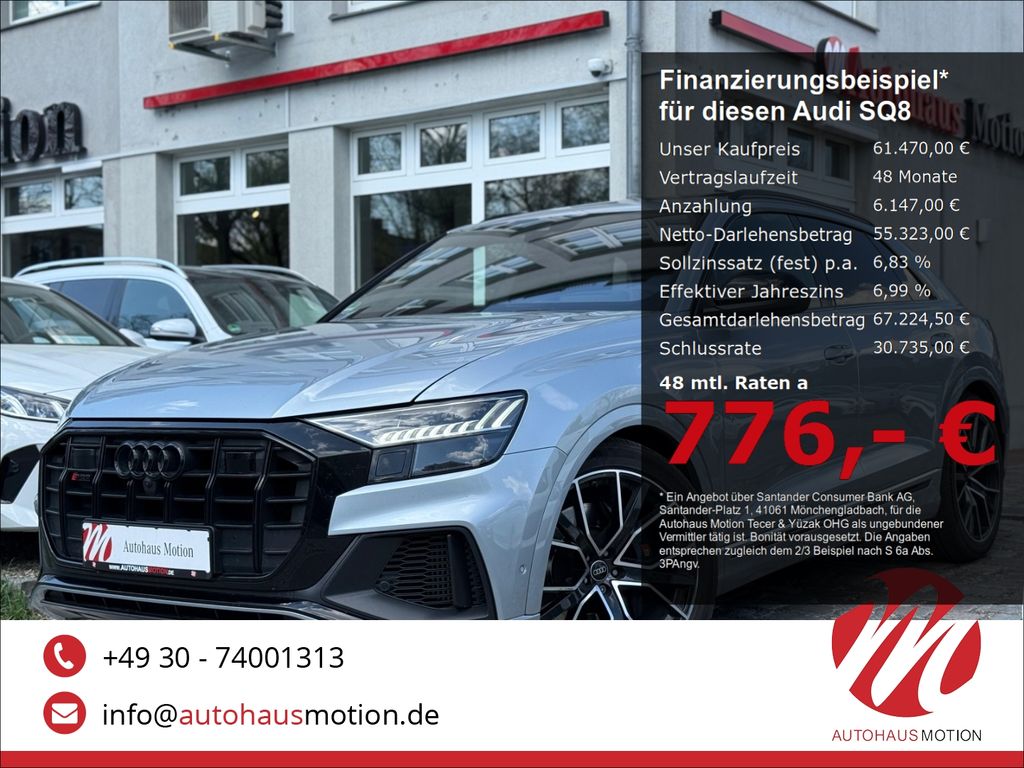 Bild des Angebotes Audi SQ8 4.0 TFSI quatt. ACC LUFTFED STANDHZG B&O PAN