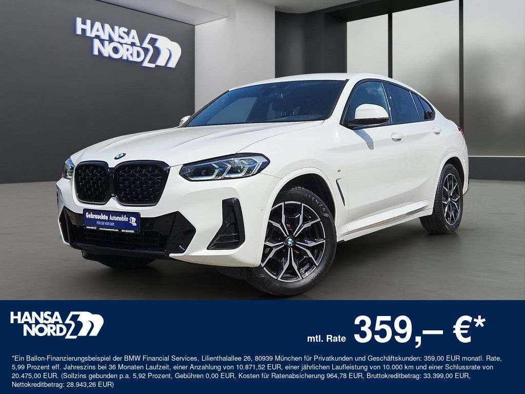 Bild des Angebotes BMW X4 xDrive20d M-SPORT LASER NAVI STANDH 19"