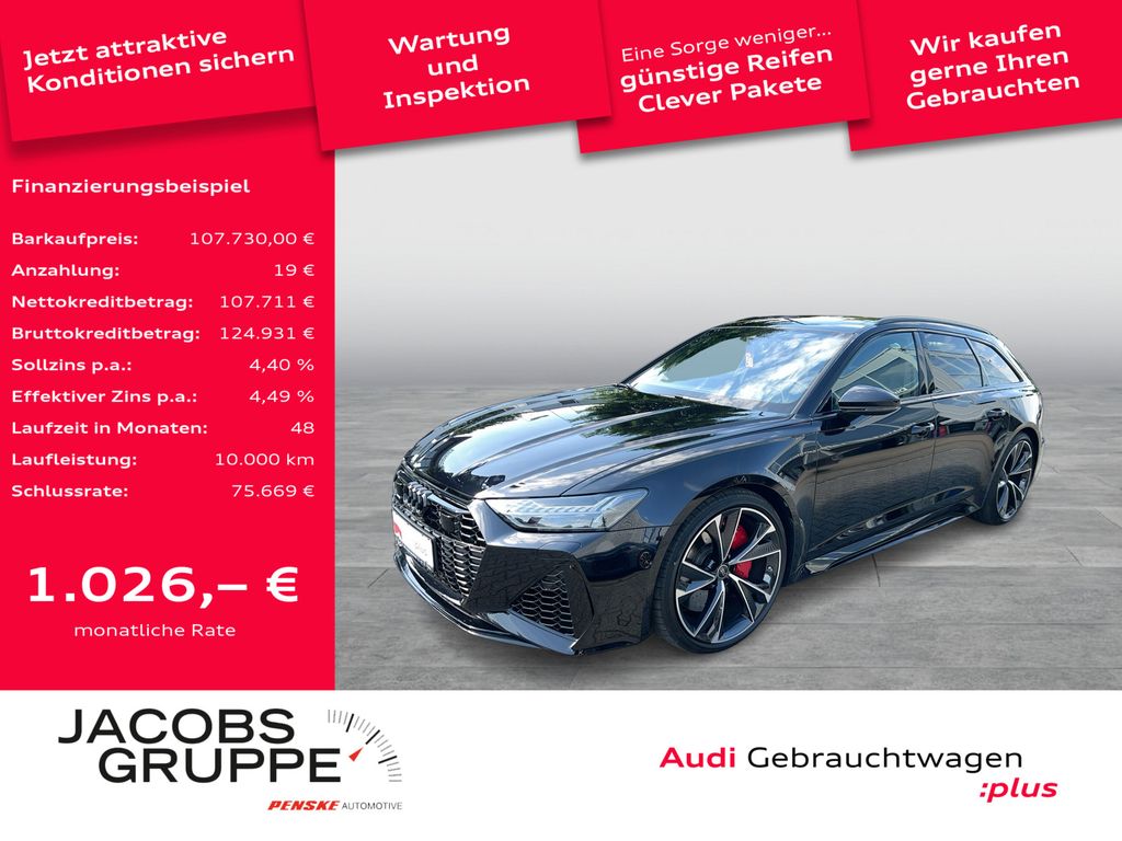 Bild des Angebotes Audi RS6 All Black/RS-AGA/280km/h/Pano/HD Matrix/Lase