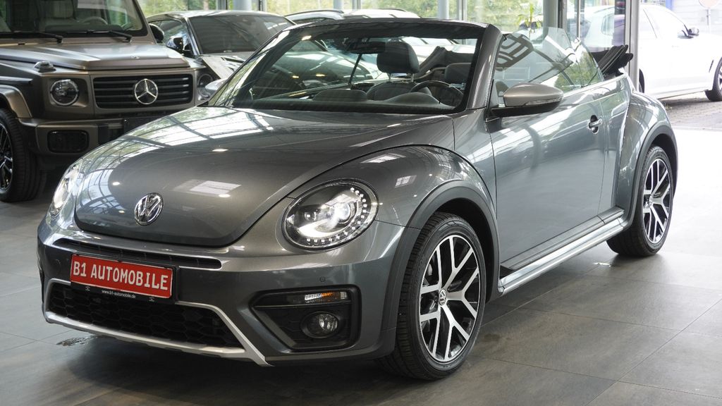 Volkswagen Beetle Cabrio Dune*BiXenon*Leder*Kam*Rarität*Top