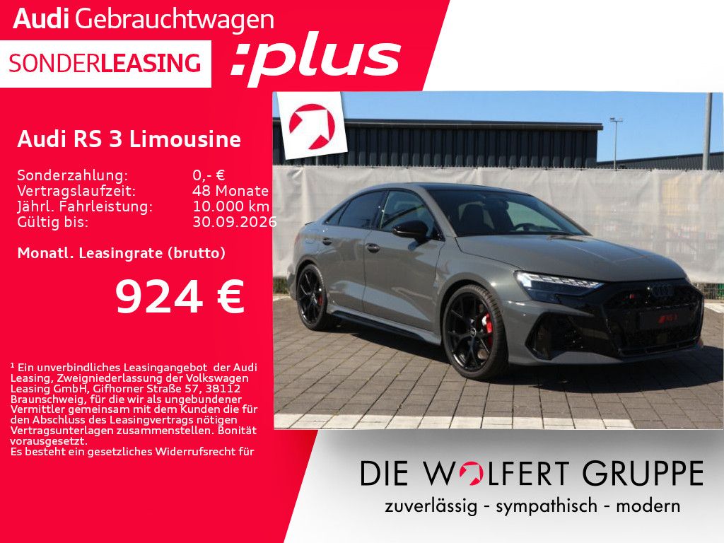 Bild des Angebotes Audi RS 3 Limousine S tronic*NIMBUSGRAU*PANO*280km/h*