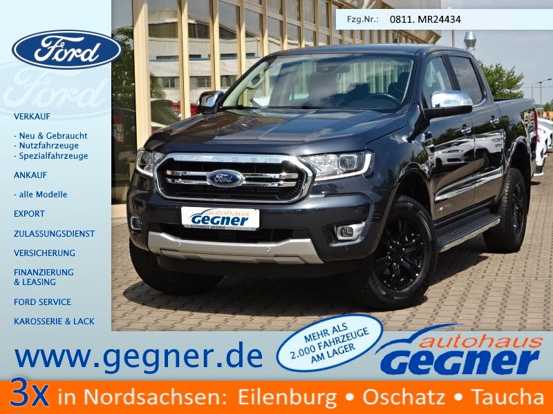 Bild des Angebotes Ford Ranger Doka 212PS Limited  4x4 AHK Leder Navi