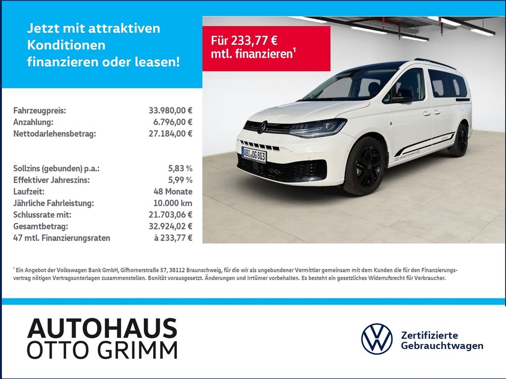 Bild des Angebotes Volkswagen Caddy Maxi 1.5 TSI Edition 7-Sitze DSG Kamera