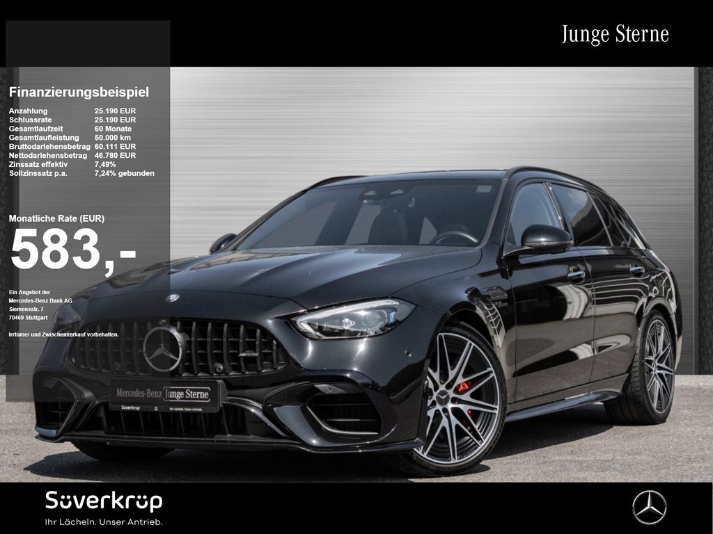 Bild des Angebotes Mercedes-Benz C 63 T AMG S E PERFORMANCE // AMG BURM NIGHT 360