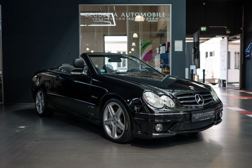 Mercedes-Benz CLK 63 AMG Cabriolet | V8 | 481 PS | KEYLESS-GO