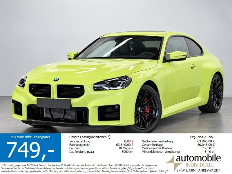 Bild des Angebotes BMW M2 Coupé H&K HuD M-Drive Prof. Widescreen Glasd.