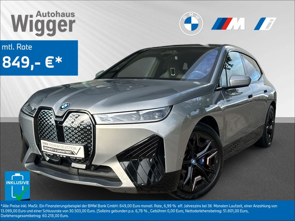 Bild des Angebotes BMW iX M60/AHK/Pano/Navigation/Bowers&Wilkins/DAB
