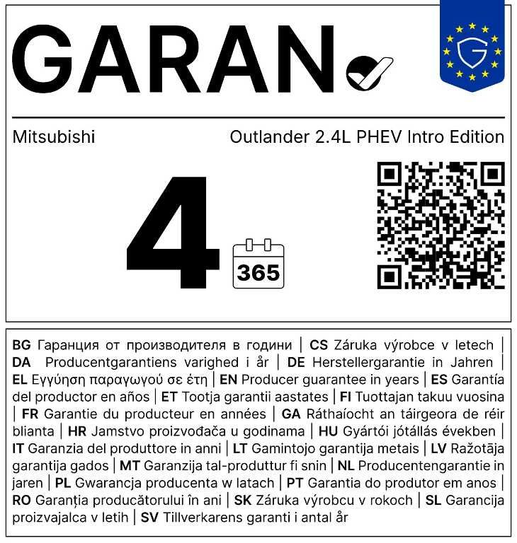 Bild des Angebotes Mitsubishi Outlander 2.4L PHEV Intro Edition