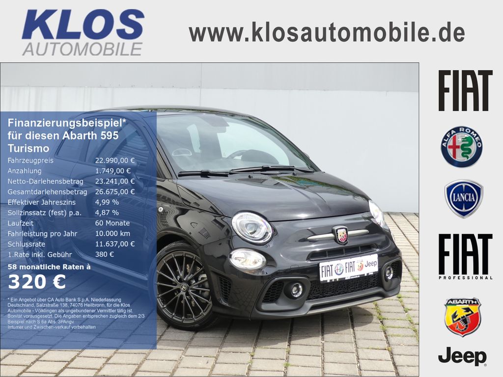 Bild des Angebotes Abarth 595 Turismo 1.4 T-JET 165 PS MT PDC APPLE CARPLA
