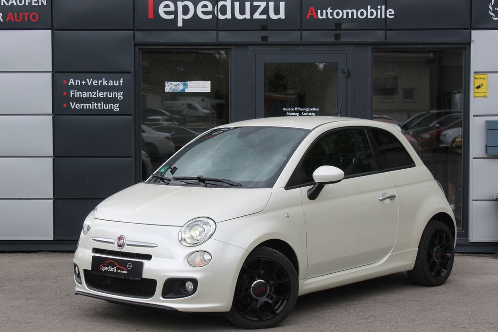 Bild des Angebotes Fiat 500S*BI-XENON*NAVI*TEILLEDER*KLIMA*PDC*BLUE&ME