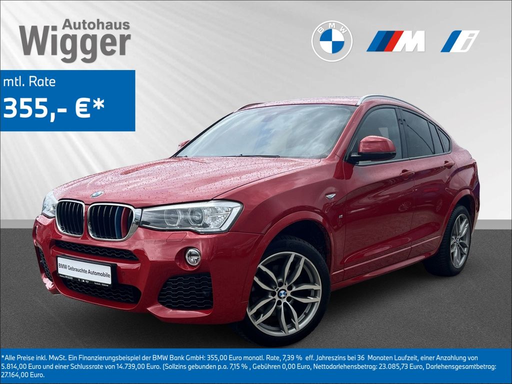 Bild des Angebotes BMW X4 xDrive 20i M Sport/AHK/Panoramadach/Nav/Leder