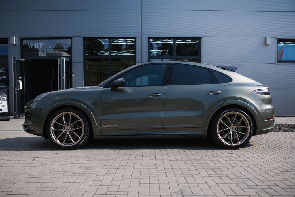 Bild des Angebotes Porsche Turbo GT Coupe-Burm.-PCCB-1.Hd.-PTS Oakgreen