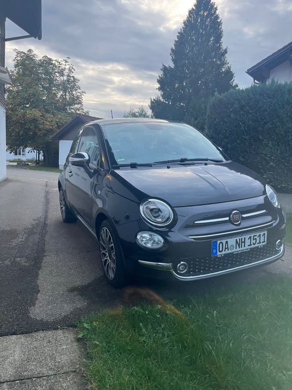 Bild des Angebotes Fiat 500 LOUNGE schwarz - sehr gepflegt und wenig km