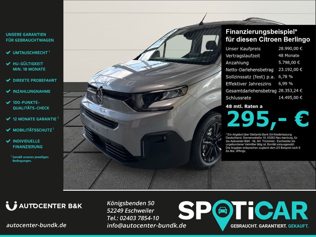Bild des Angebotes Citroën Berlingo M Diesel 130 Aut. Max Apple CarPlay And