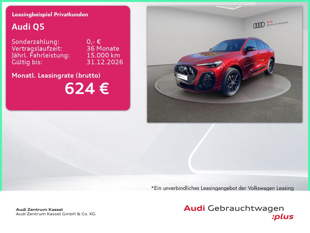 Bild des Angebotes Audi Q5 SB TFSI qu. S line Matrix AHK Tech pro 360°