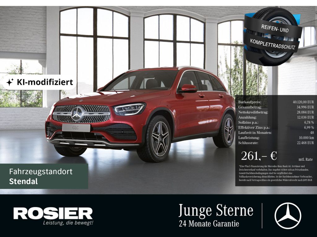 Bild des Angebotes Mercedes-Benz GLC 220 d 4M AMG Sport AHK ACC LED NAVI KAMERA