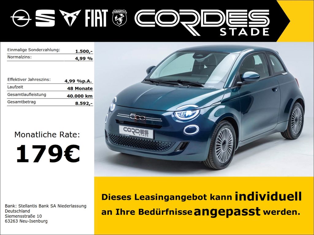 Bild des Angebotes Fiat 500 1.0 Hybrid Apple CarPlay Kollisionswarner PD