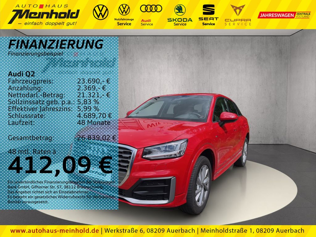 Bild des Angebotes Audi Q2 40 TFSI quattro S tronic S-Line, el. Klappe