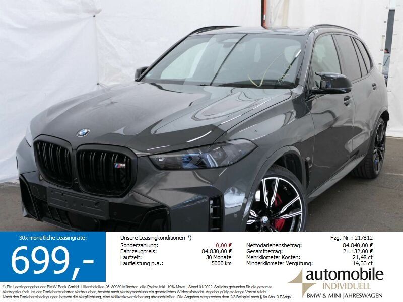 Bild des Angebotes BMW X5 M60i xDrive M Sport Pro AHK 22Zoll Standh ACC