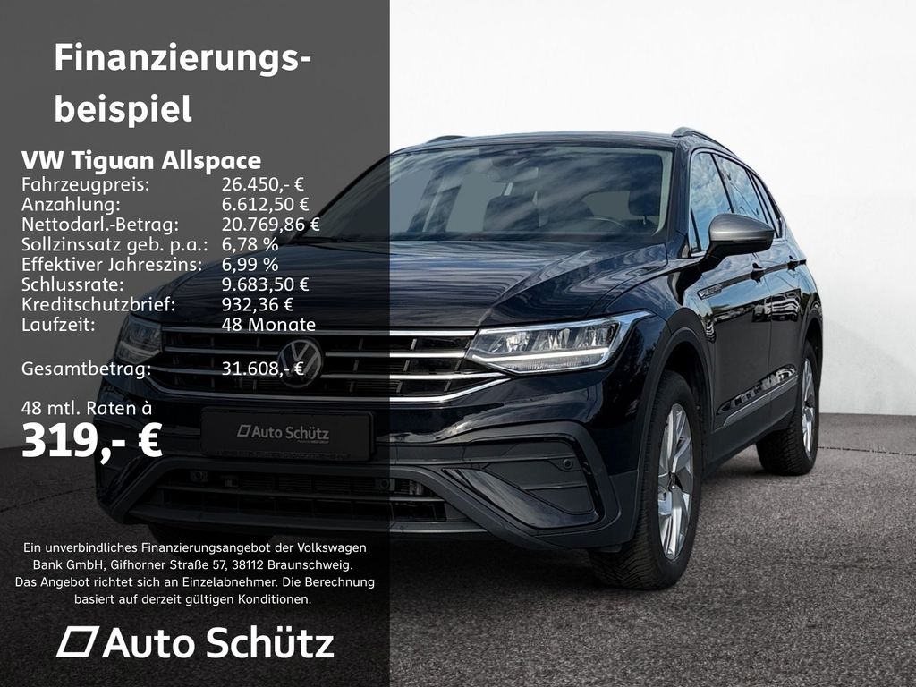 Bild des Angebotes Volkswagen Tiguan Allspace 1.5 TSI Life+DSG+Navi+AHK+LED+AC